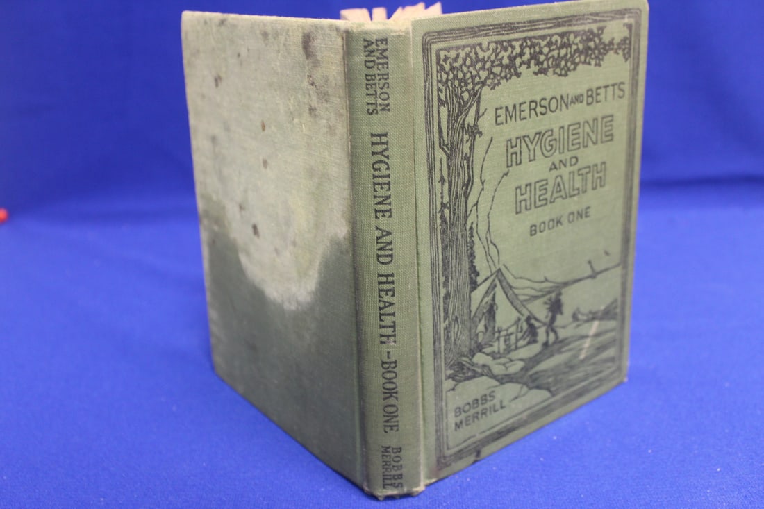 Book: Emerson and Betts Hygiene and Health: book one - hardcover 