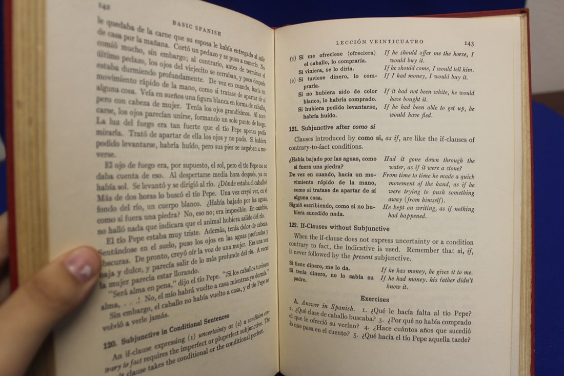 Hardcover Book: Basic Spanish - 6