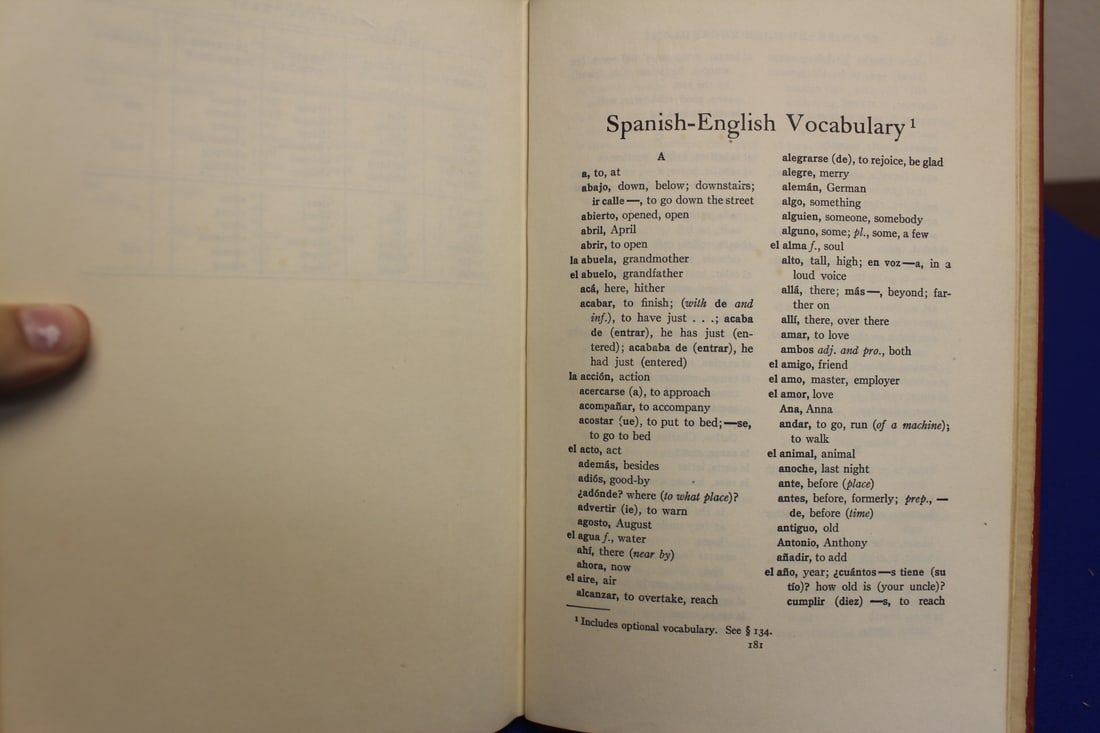 Hardcover Book: Basic Spanish - 7