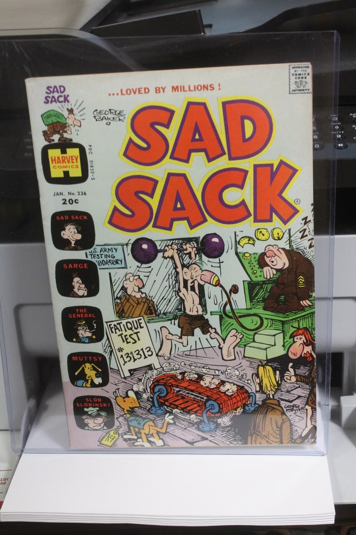 Sad Sack Comic: as shown
