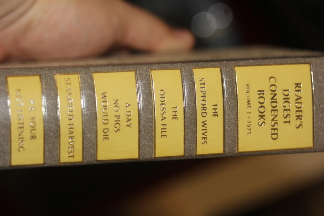 Reader's Digest Condensed Book: hardcover book 