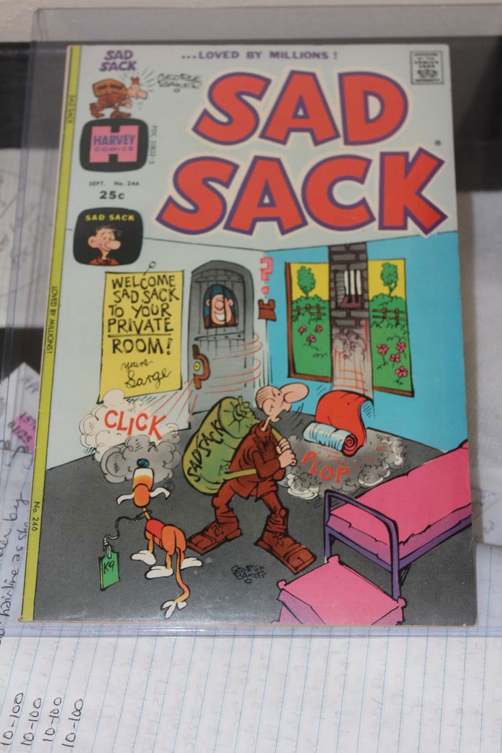 Sad Sack Comic: as shown