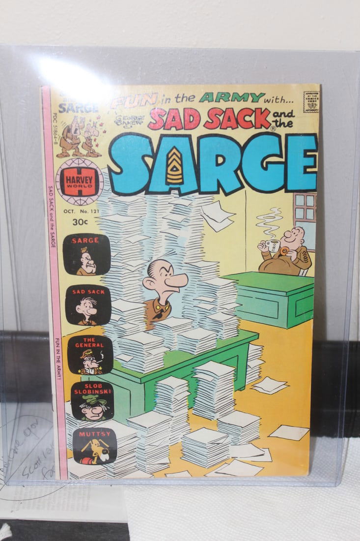 Sad Sack Comic: as shown