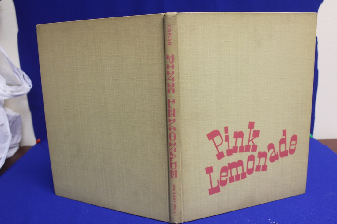 Hardcover Book: Pink Lemonade: rare - as shown 