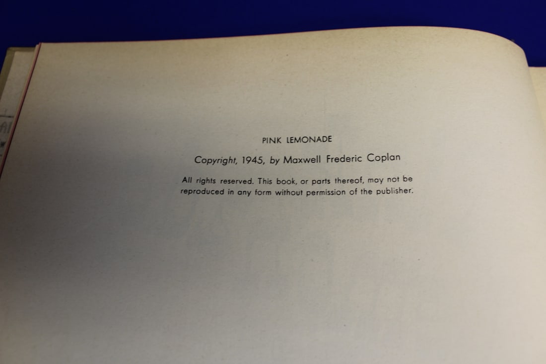 Hardcover Book: Pink Lemonade - 2
