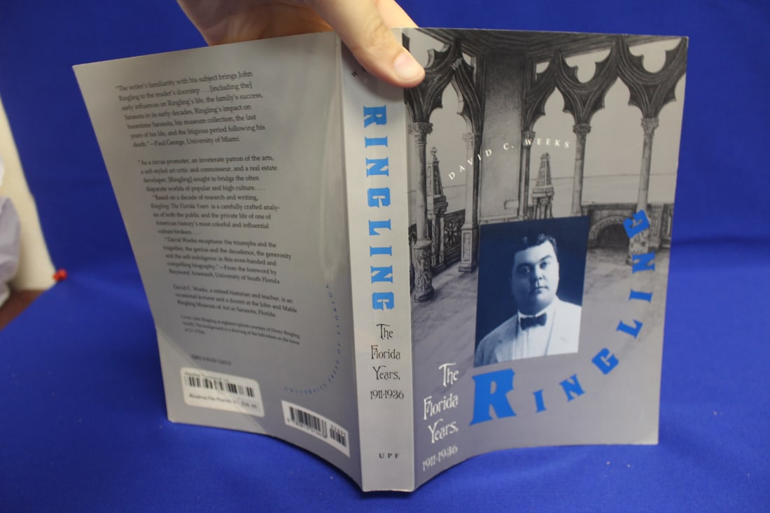 Softcover Book on the Ringling Brothers: as shown 