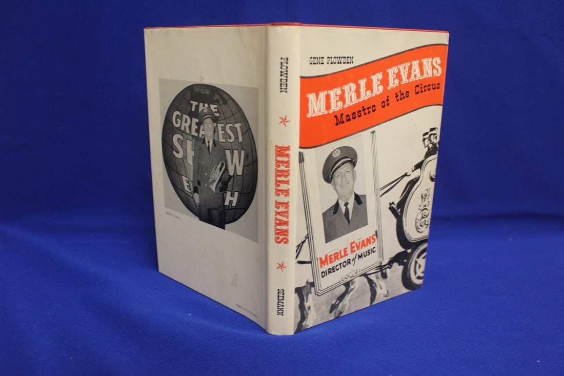 Hardcover Book on Circus : Merle Evans: as shown 