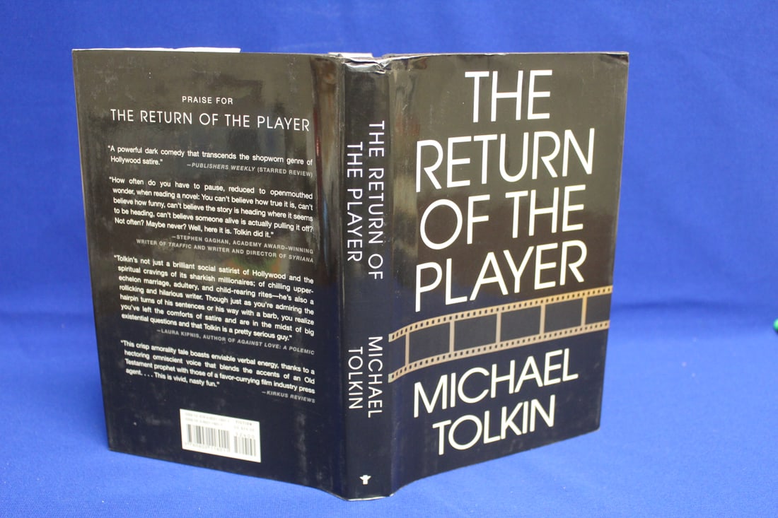 Hardcover Book: The Return of the Player: as shown 