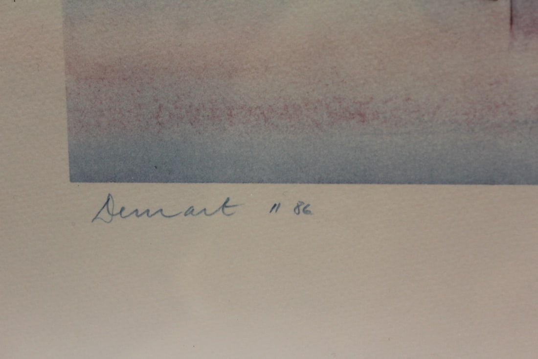 Signed, Framed Lithograph - 2