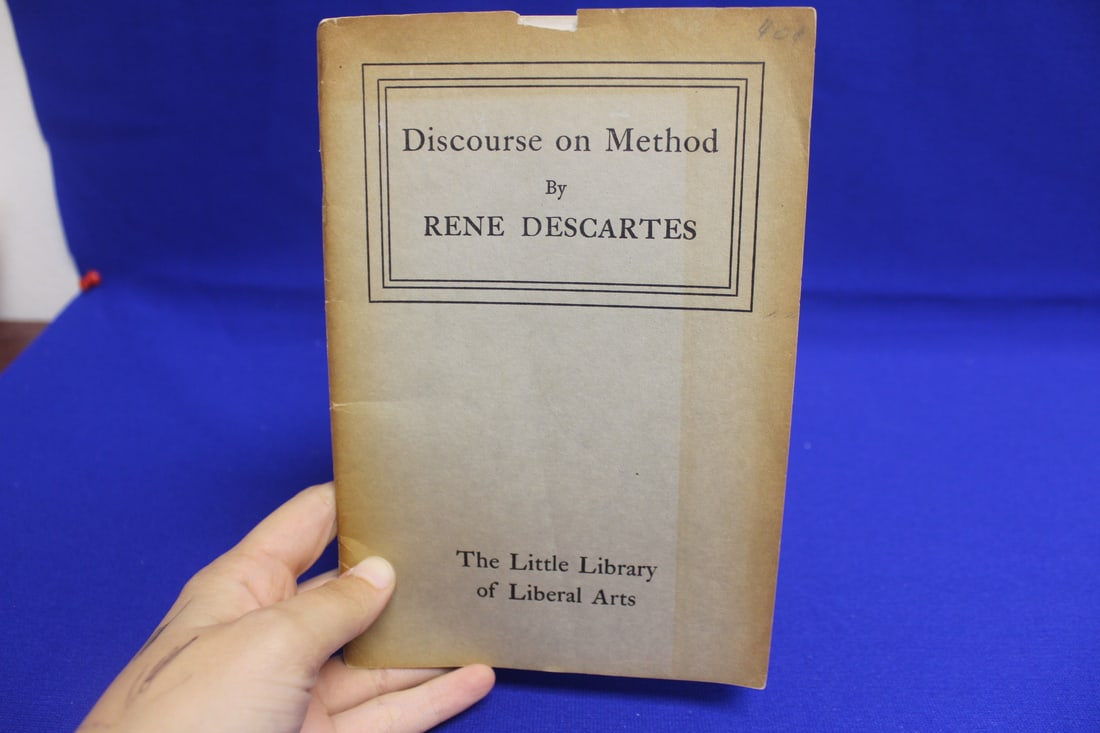Softcover Book: Discourse on Methods: as shown 