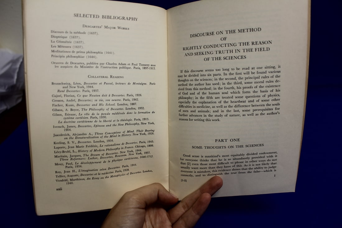 Softcover Book: Discourse on Methods - 6