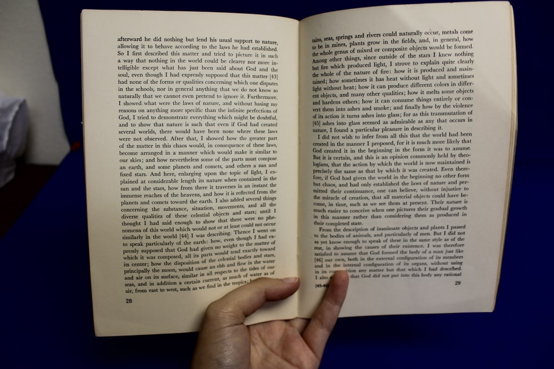 Softcover Book: Discourse on Methods - 8