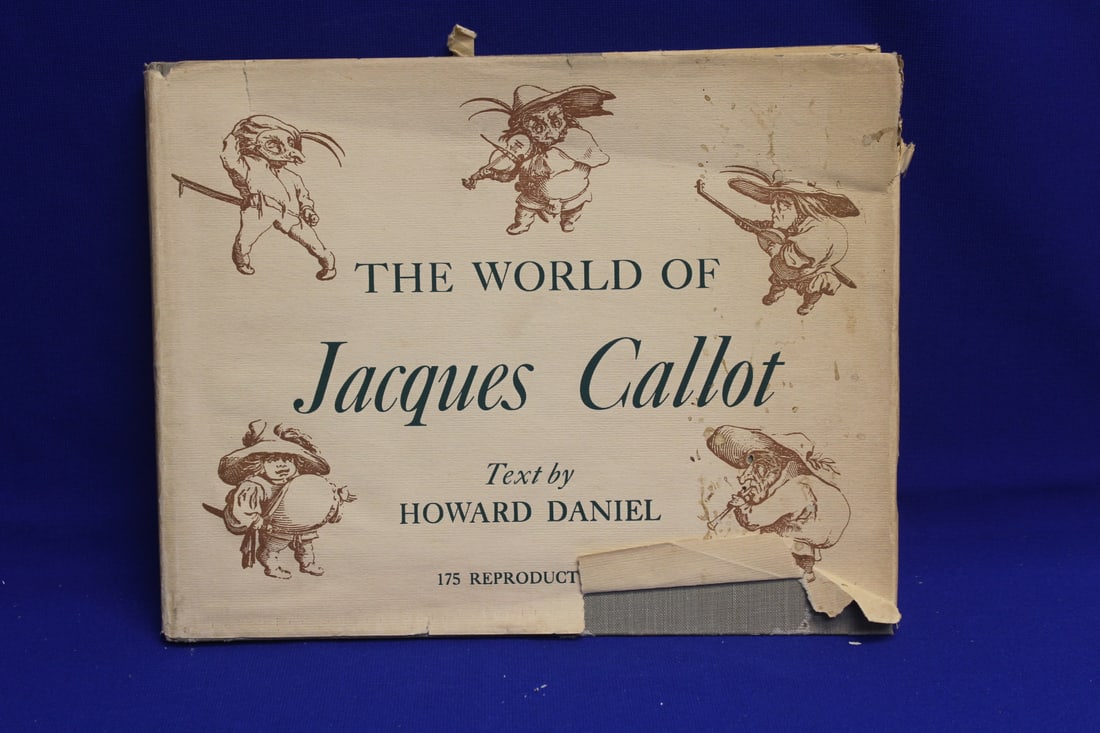 Hardcover Book: The world of Jacques Callot: as shown 