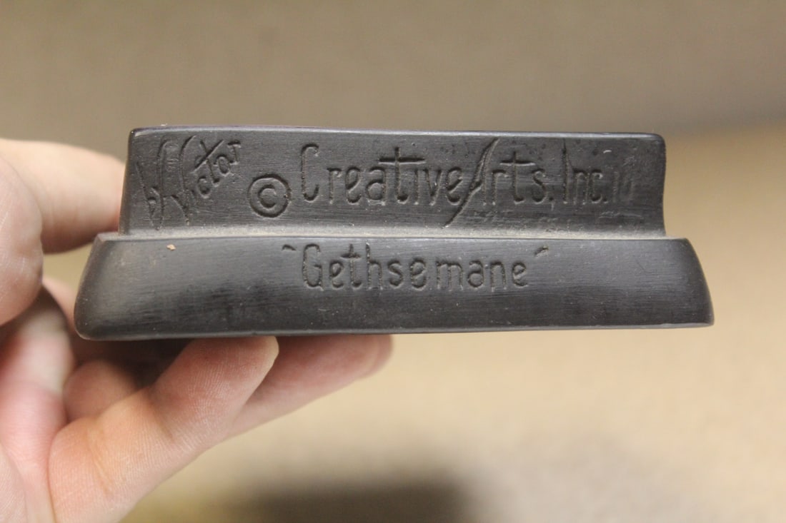 3D Chalkware Plaque - 2