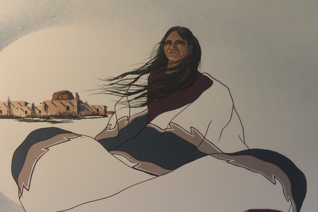 A Signed John White Lithograph - 2