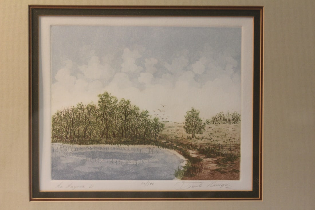 A Signed Dominguez? Lithograph/Print - 2