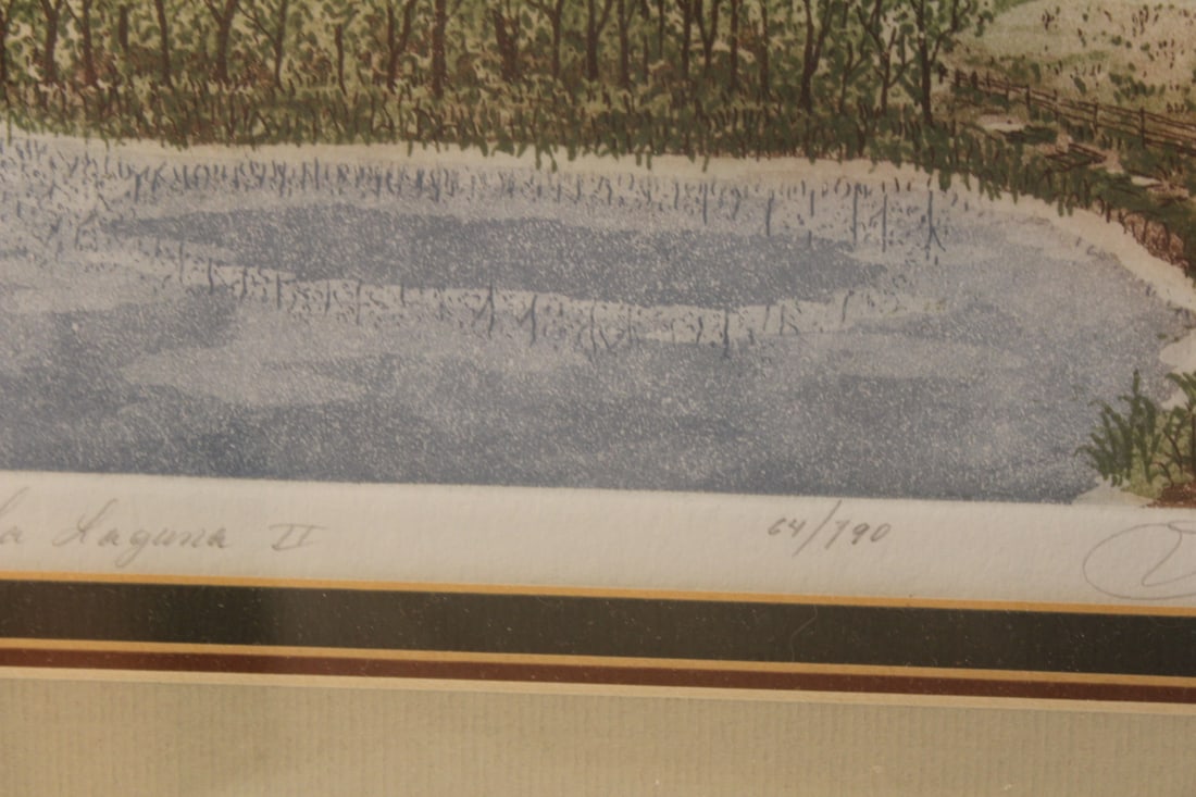 A Signed Dominguez? Lithograph/Print - 5