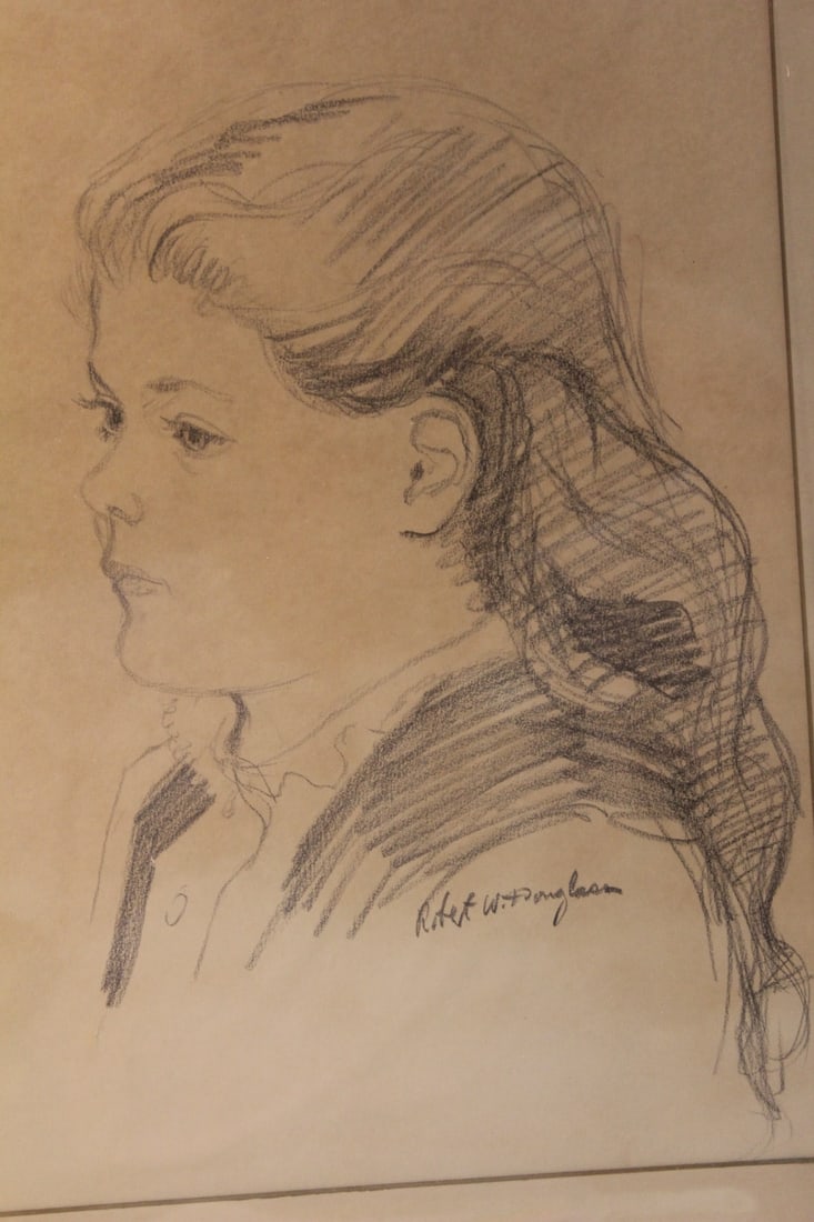 A Signed Pencil Etching - 3