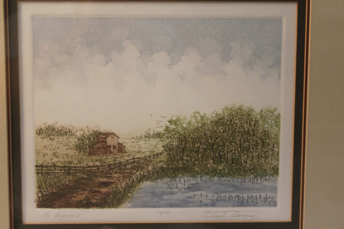 A Signed Dominguez? Lithograph/Print - 2