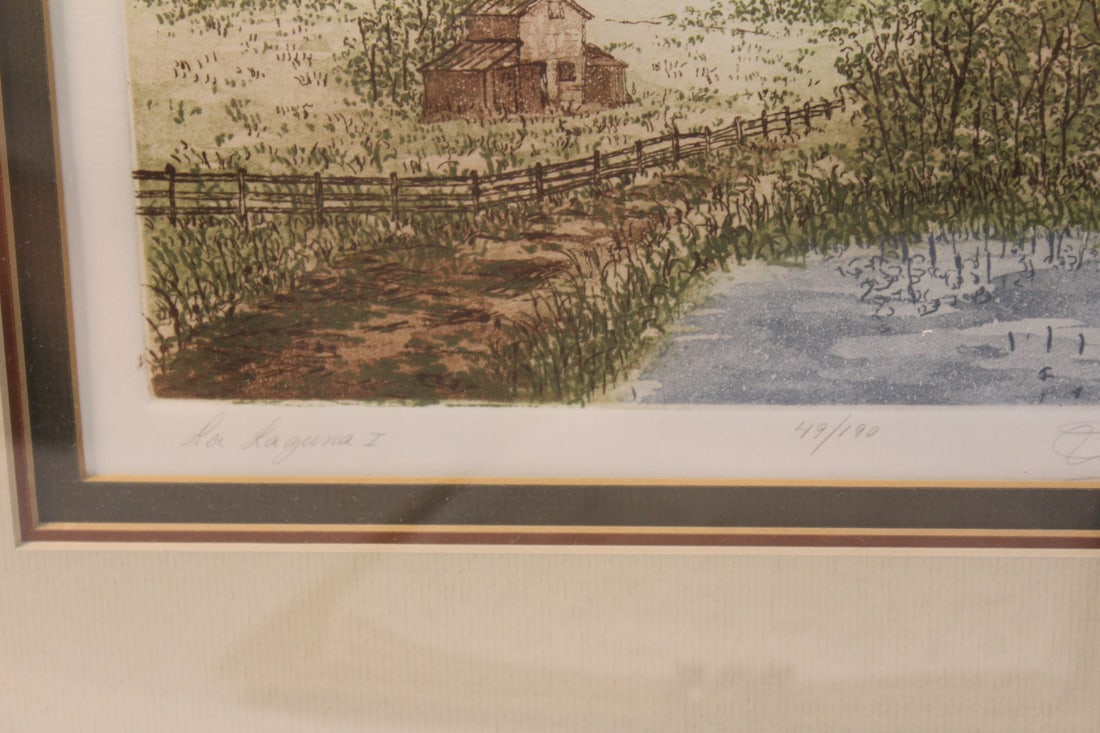 A Signed Dominguez? Lithograph/Print - 4