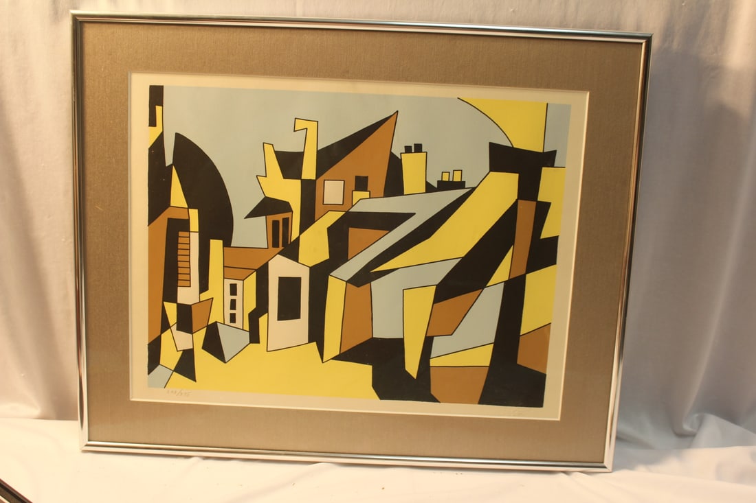 A Lithograph by John Norment: 20" x 16" 