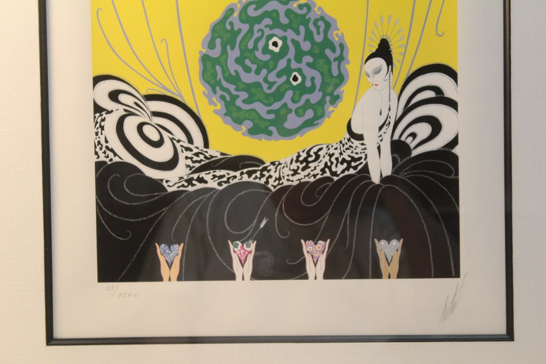 An Erte Lihtograph - 4
