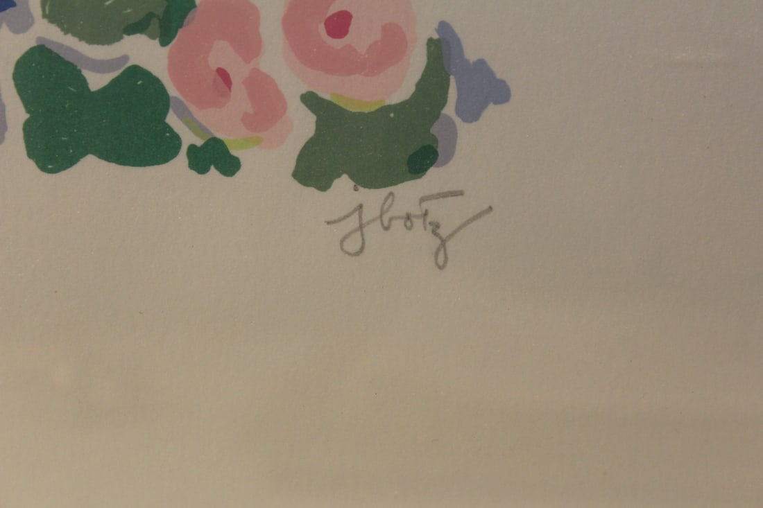 A Signed John Botz Lithograph - 2
