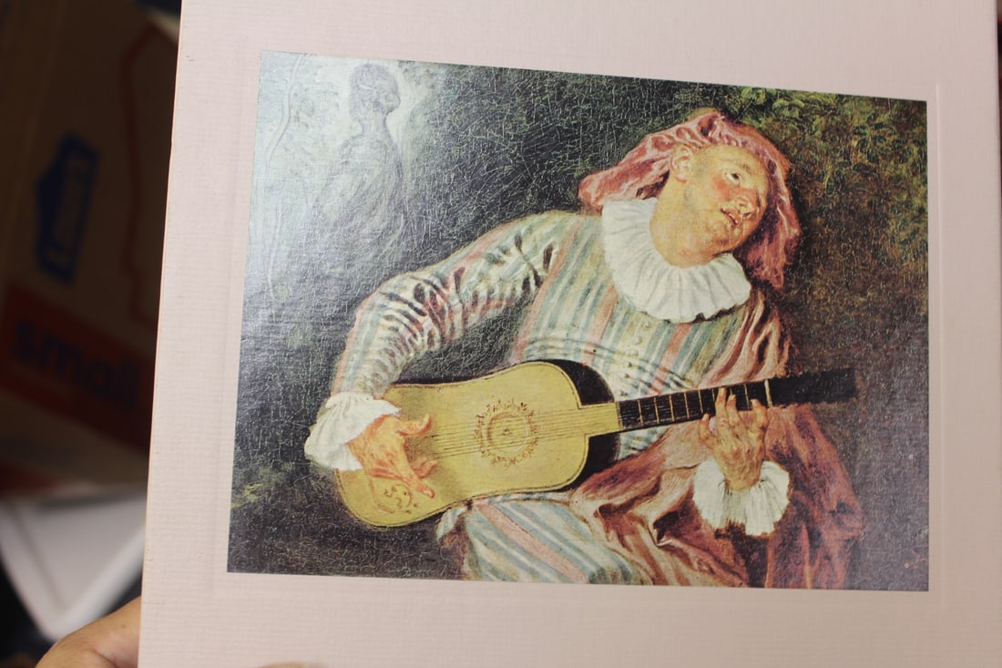 Hardcover Book: The World of Watteau: with slip case 