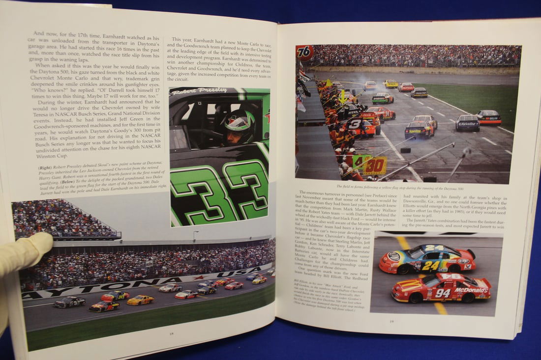 Hardcover Book: Nascar Winston Cup 1995 - 4