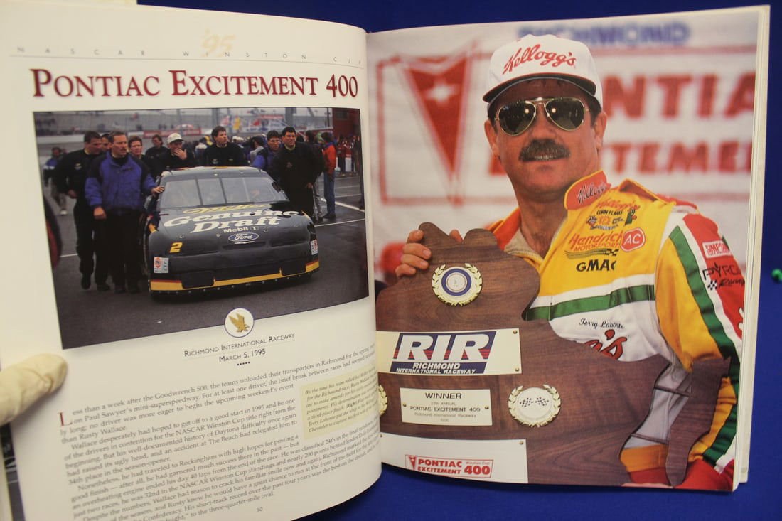 Hardcover Book: Nascar Winston Cup 1995 - 5