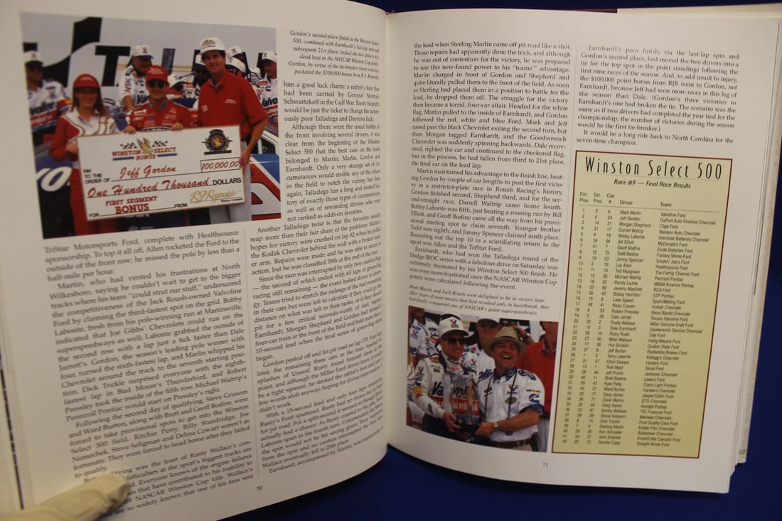 Hardcover Book: Nascar Winston Cup 1995 - 8