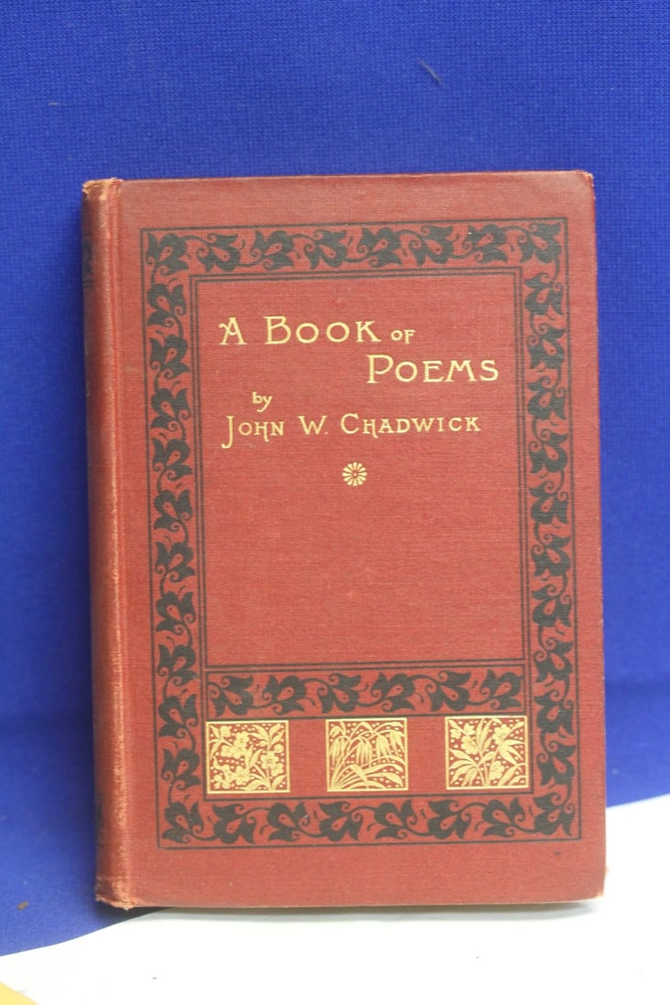 Hardcover Book: A Book of Poems: as shown 