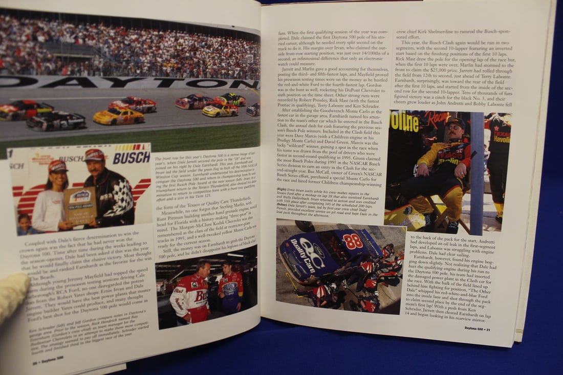 Hardcover Book: Nascar Winston Cup 1996 - 5
