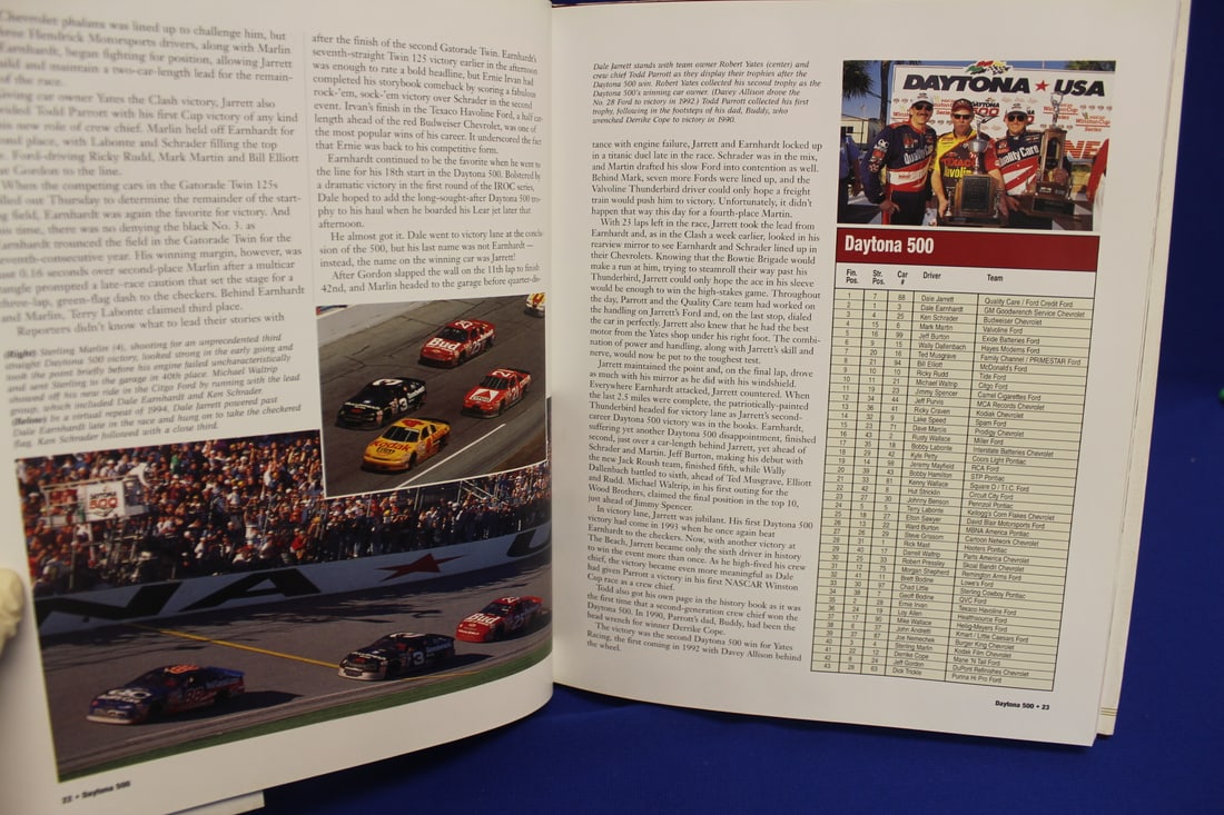 Hardcover Book: Nascar Winston Cup 1996 - 7
