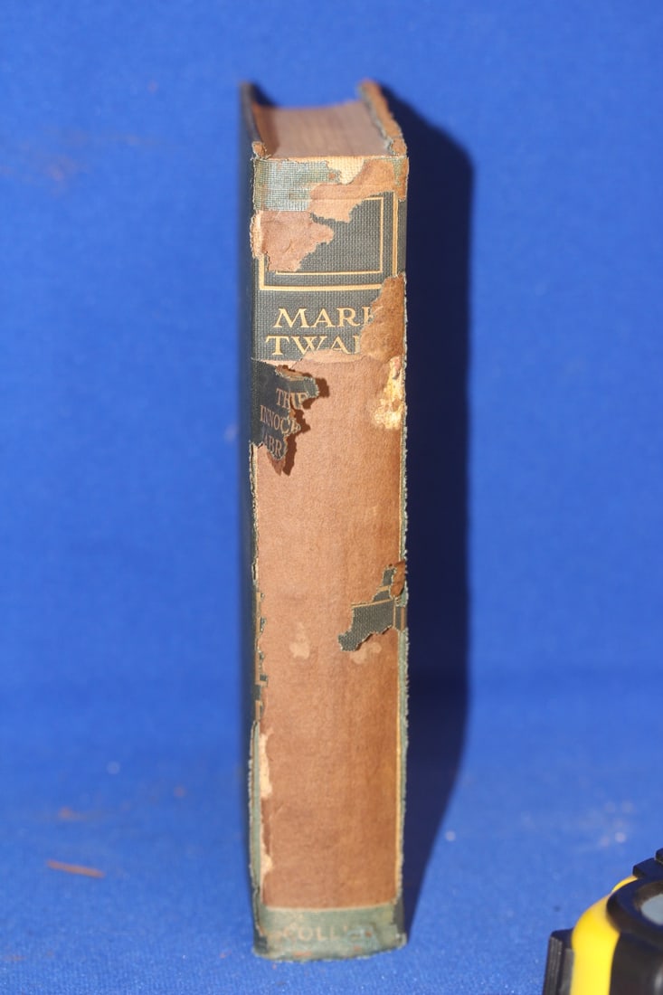 Hardcover Book: Innocent Abroad: by Mark Twain - binding as found 