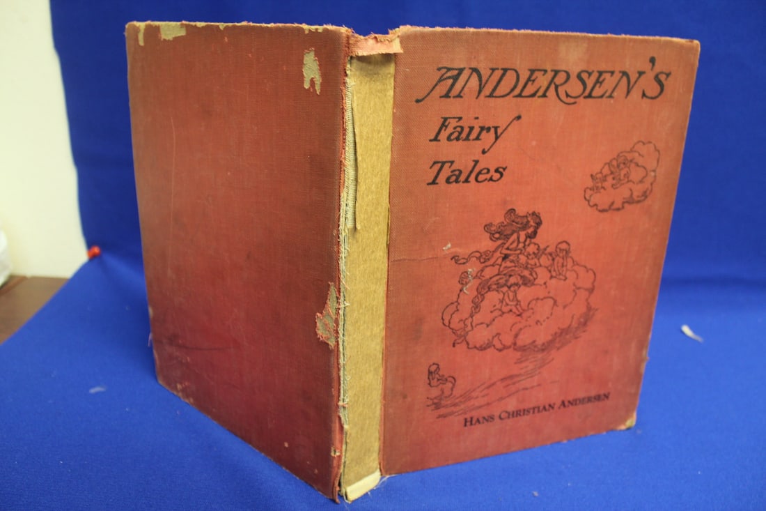 Hardcover Book: Andersen's Fairy Tales: please note: binder needs help 