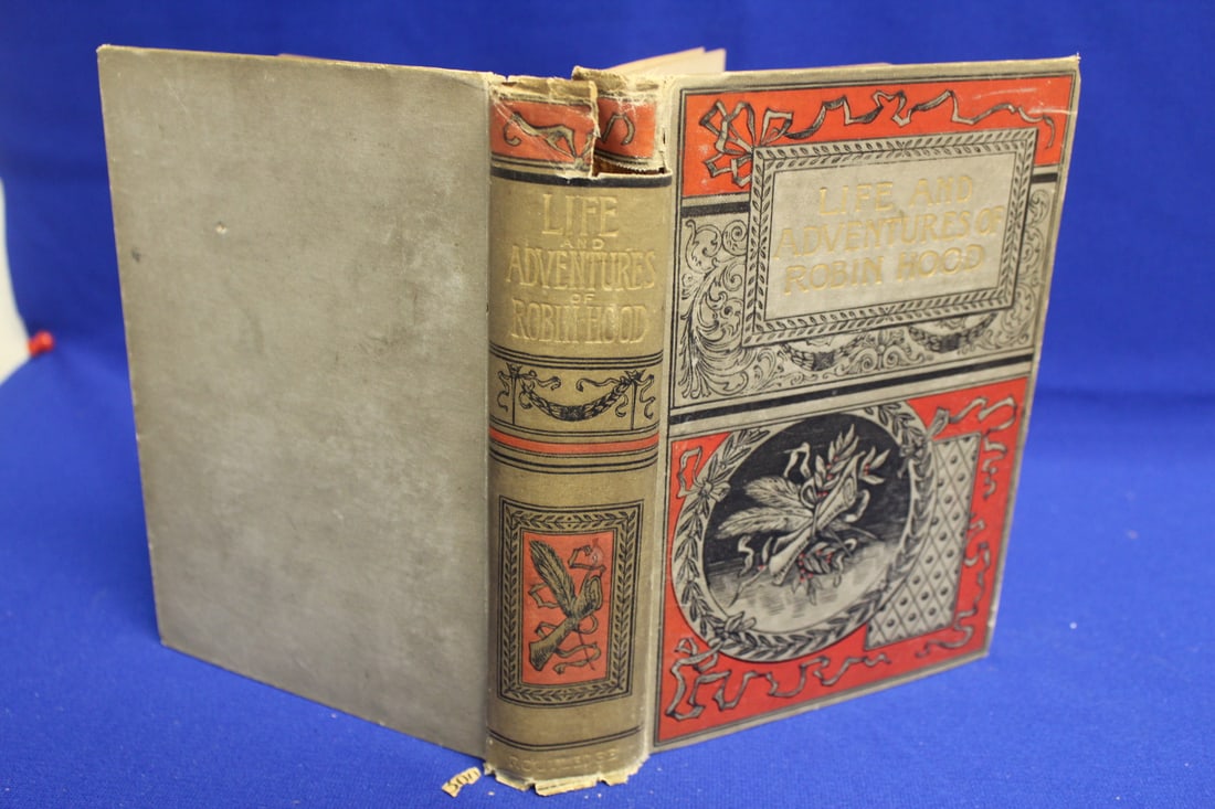 Hardcover Book: Life and Adventures of Robin Hood: biding can use some help