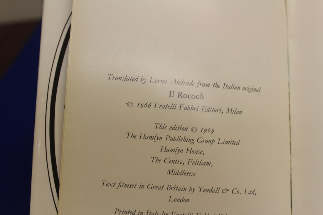 Hardcover Book: The Age of Rococo - 3