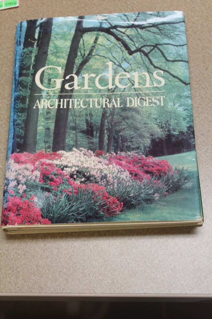 Hardcover Book: Gardens Architectural Design: or digest 