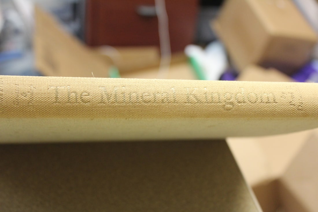 Hardcover Book: The Mineral Kingdom: as shown 