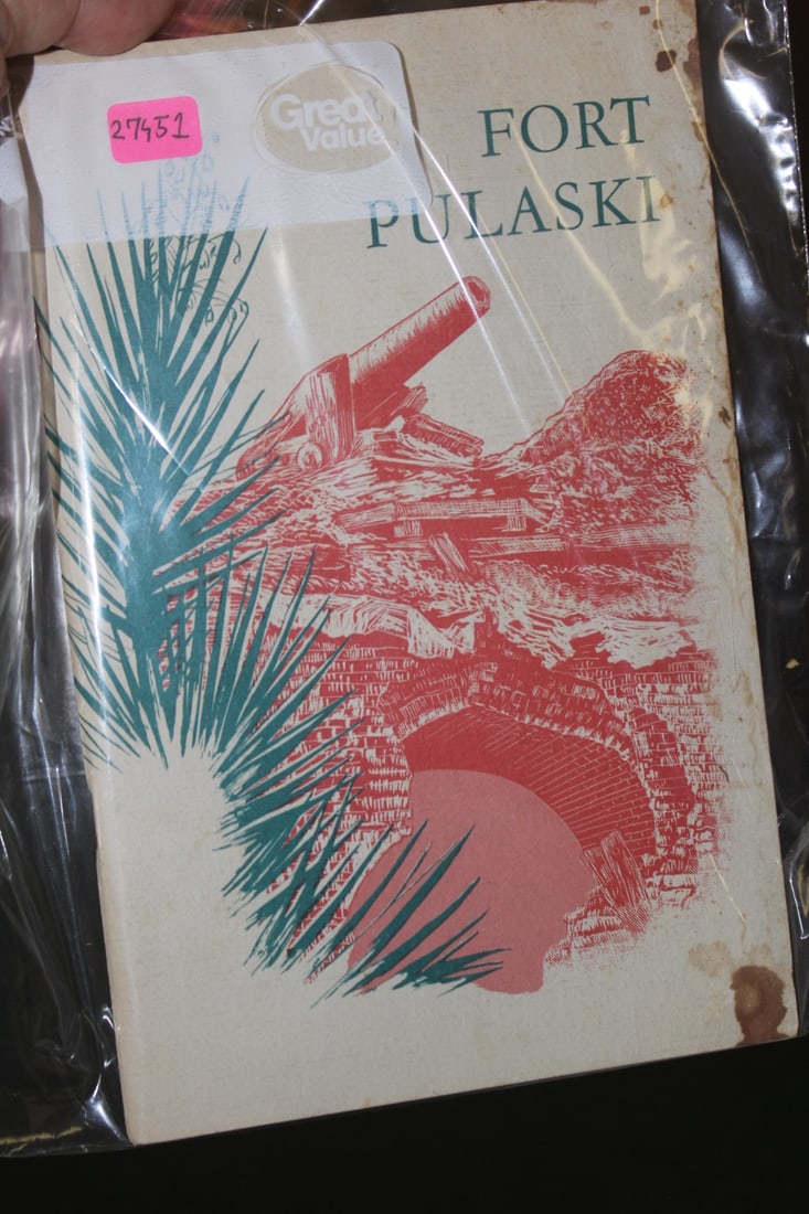 Pamphlet: Fort Pulaski Civil War: as shown