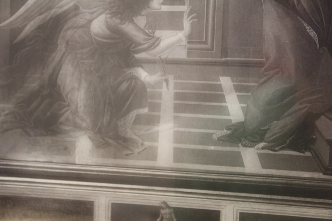 Vintage Black and White Print - 4