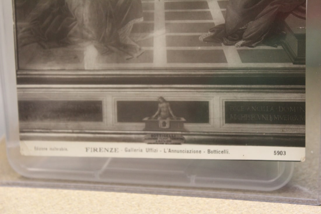 Vintage Black and White Print - 5