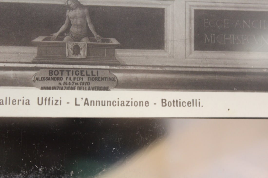 Vintage Black and White Print - 8