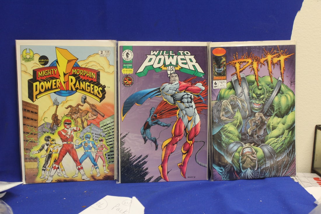 Lot of 3 Comics (1 of 1)