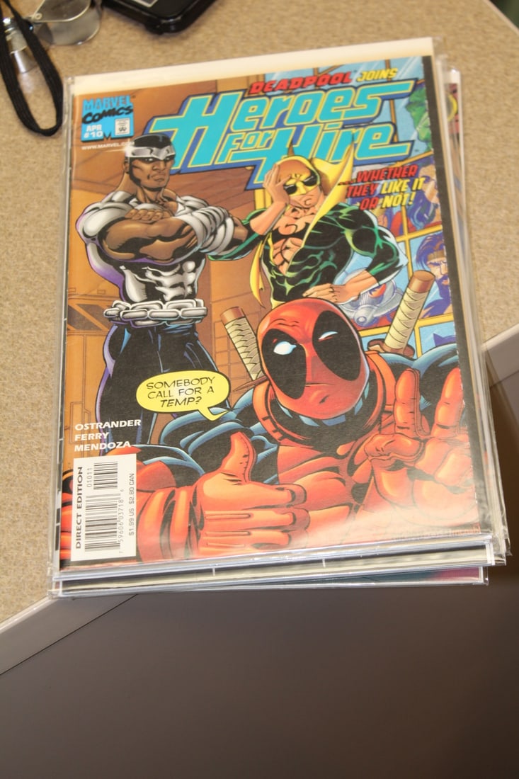 Heros for Hire Comic: as shown