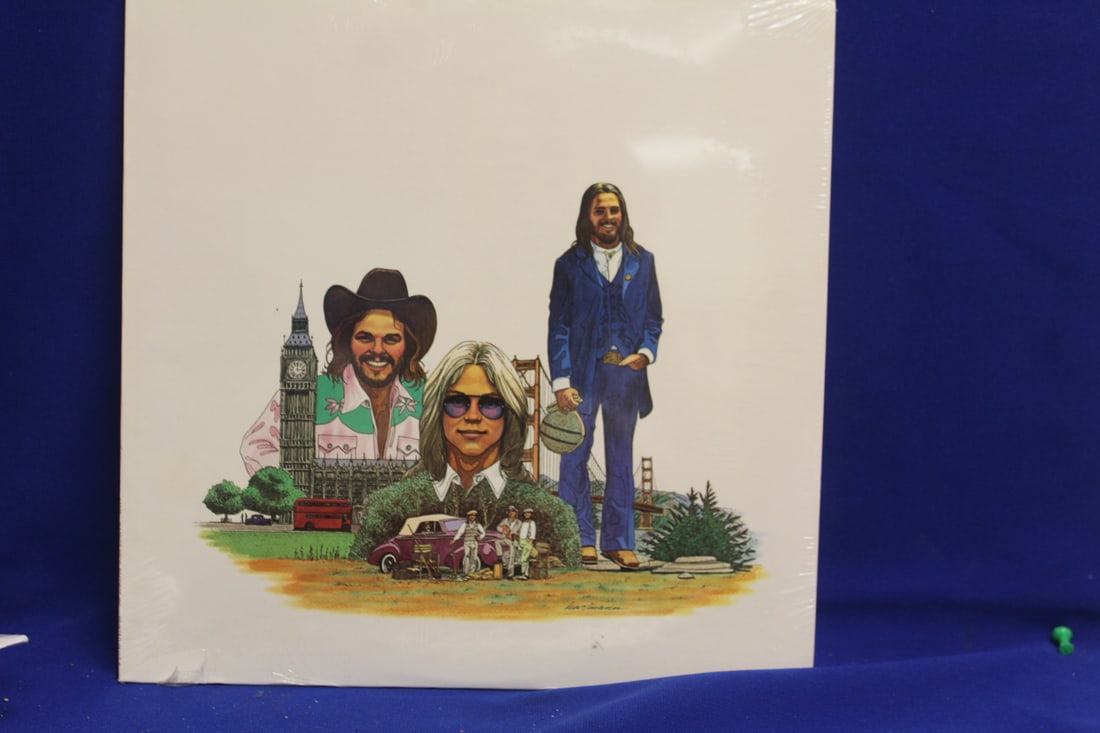 History - America's Greatest Hits LP: still sealed - one breakage on the vinyl shown 