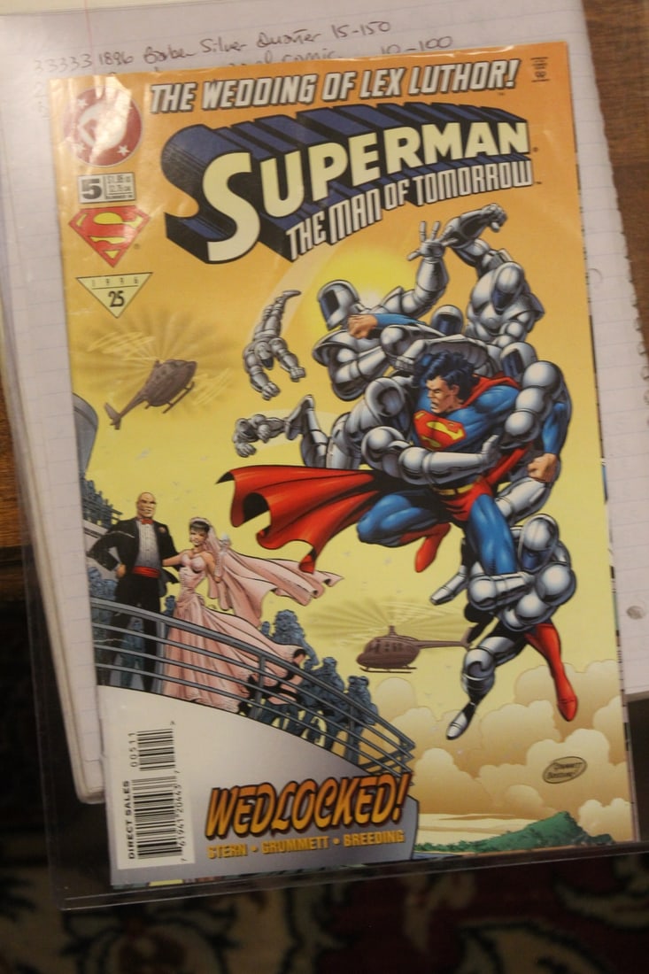 Superman Comic: as shown on photos