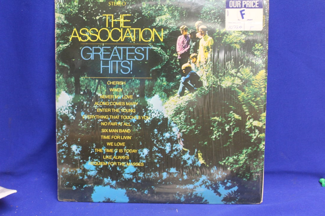 The Associations Greatest Hits LP: as shown 
