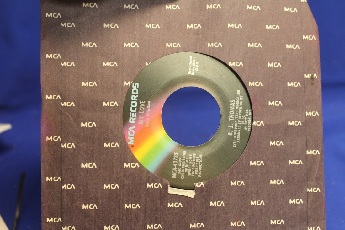 B.J. Thomas 45 rmp - 2